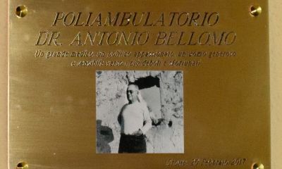 Intitolazione Poliambulatorio di Grotte al Dr. A. Bellomo